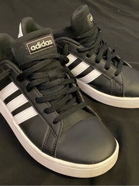 adidas Black and White Classic Low-Top Sneakers